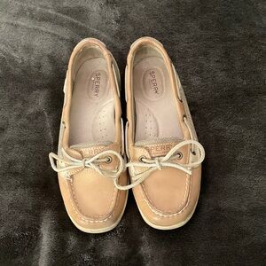 Sperry Tan Slip-On Shoes - 7.5
